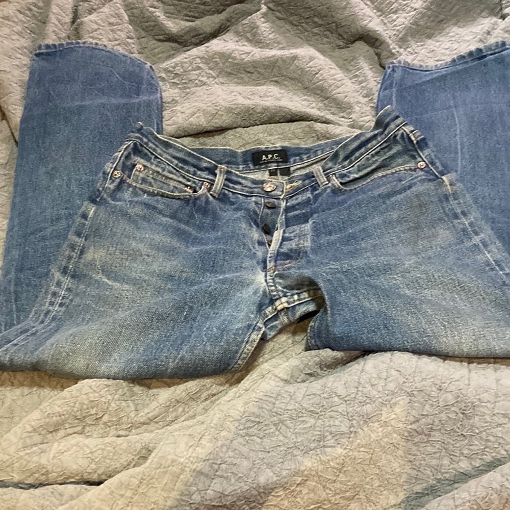 A.P..C jeans.